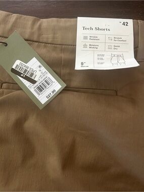 Goodfellow & Co Khaki Tech Shorts